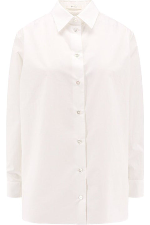 The Row Topwear for Women The Row Buttoned Long-sleeved Shirt