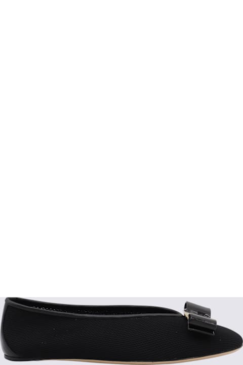 Ferragamo for Women Ferragamo Black Vanna Flats