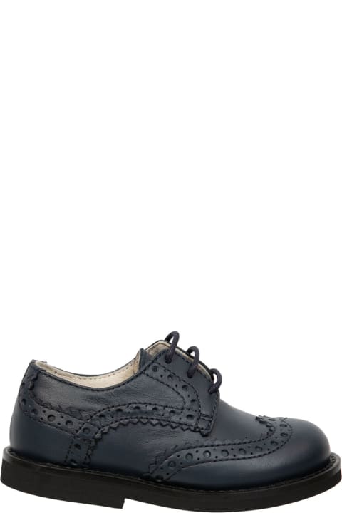 Andrea Montelpare Shoes for Boys Andrea Montelpare Leather Shoes
