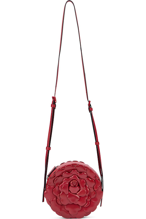 Homeware Valentino Garavani Red Elegant Round Shoulder Bag