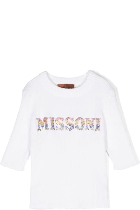 Missoni Kids Topwear for Girls Missoni Kids Maglia Con Decorazione