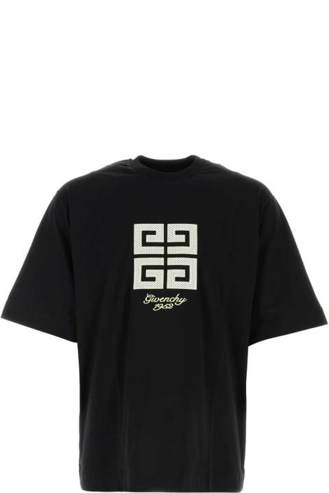 Topwear for Men Givenchy Black Cotton T-shirt