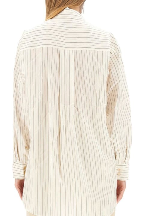 Isabel Marant for Women Isabel Marant Long Sleeved Striped Buttoned Shirt