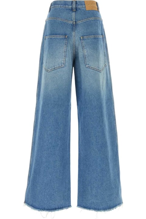 Jeans for Women Gucci Denim Wide-leg Jeans