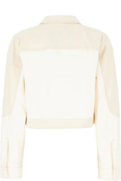 ウィメンズ コート＆ジャケット Fendi Two-tone Denim Jacket
