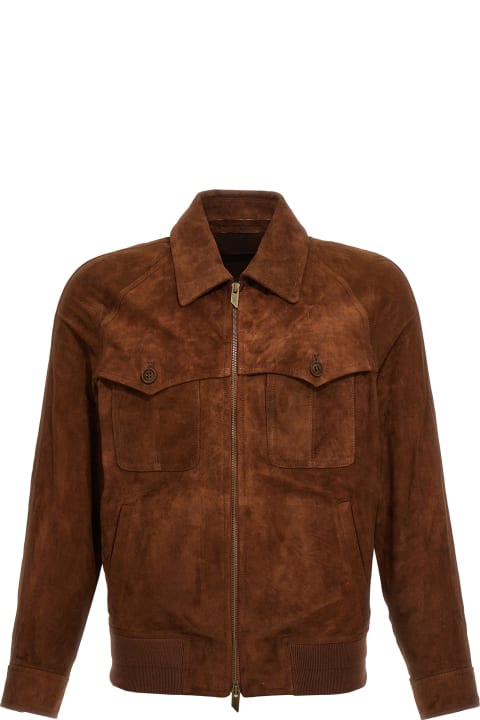 Coats & Jackets for Men Salvatore Santoro Suede Jacket