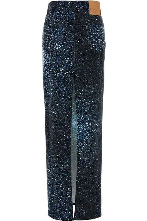 Giuseppe di Morabito for Men Giuseppe di Morabito Printed Denim Skirt