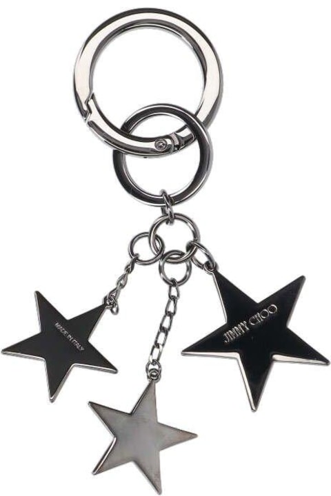 Jimmy online Choo star keychain