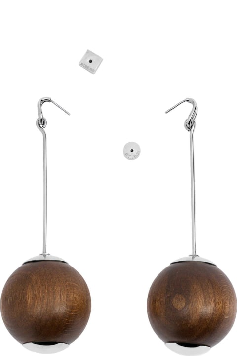 Jacquemus Earrings for Women Jacquemus Dangling Ball Earrings