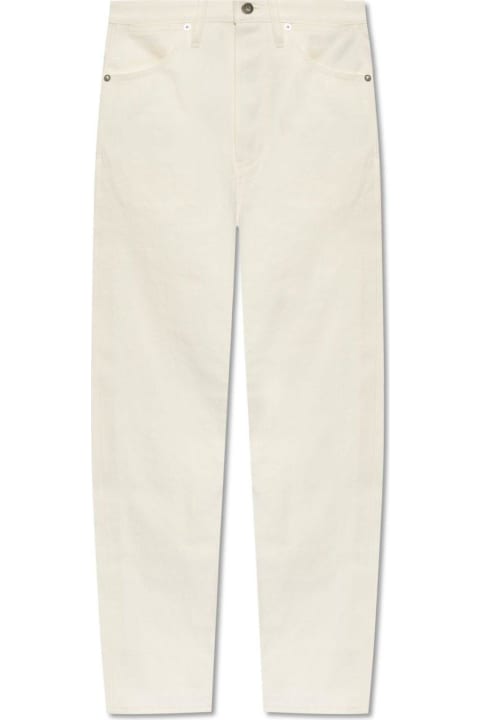 Jil Sander Pants & Shorts for Women Jil Sander Mid-waisted Cropped Jeans