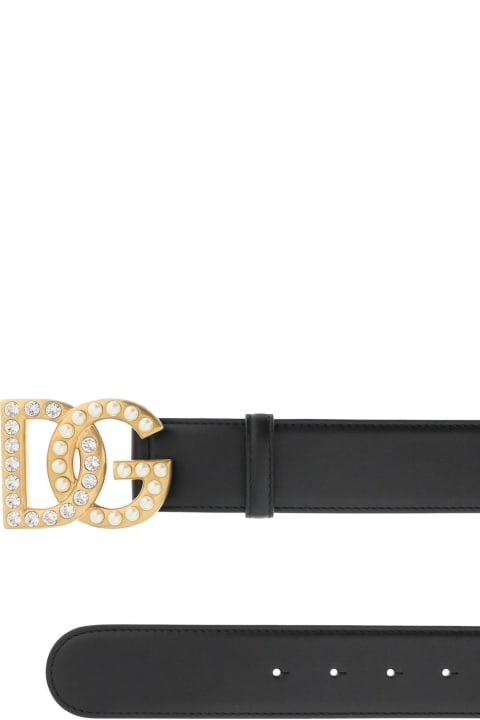 Belts for Women Dolce & Gabbana Dg Jewel Logo Belt