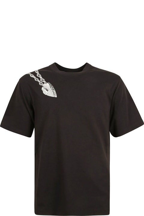 Topwear for Men Burberry Round Neck Printed T-shirt