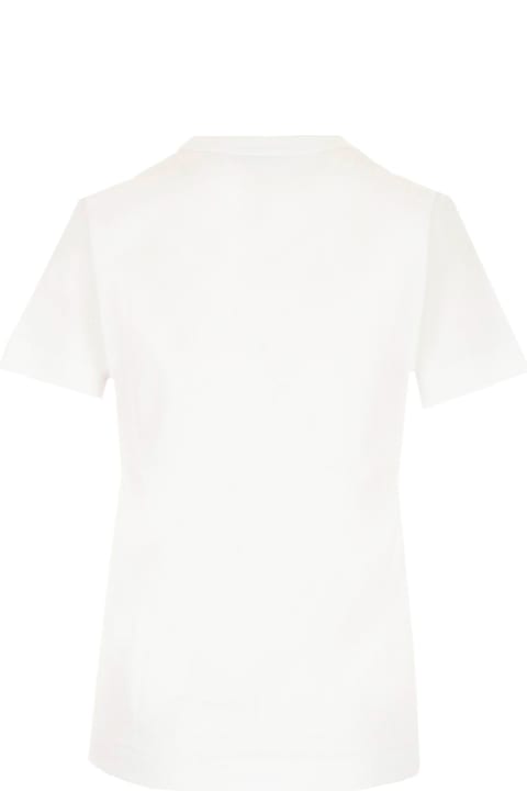 أدوات منزلية Comme des Garçons Play White T-shirt With Big Red Heart