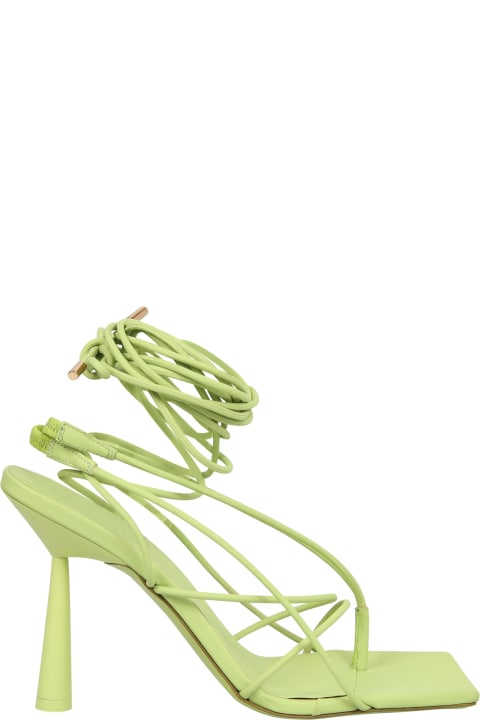Homeware GIA BORGHINI Sandali Rosie6 Lace Mat Rub Verde