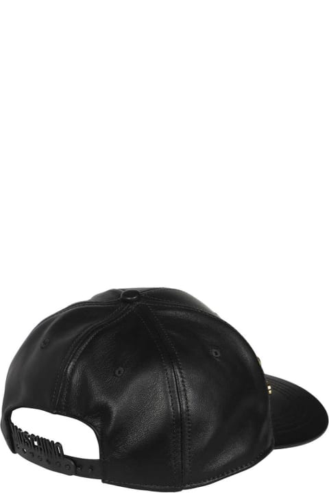 Hats for Men Moschino Logo Baseball Cap