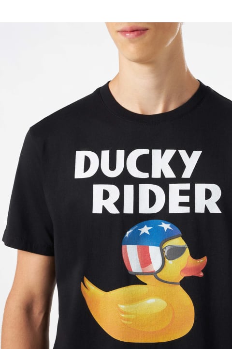 Homeware MC2 Saint Barth Ducky Rider Printed Man T-shirt
