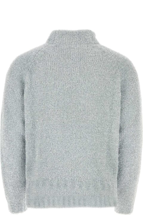 ERL Clothing for Women ERL Grey Polyester Blend Sweater