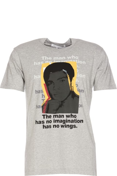 Topwear for Women Comme des Garçons Muhammad Ali' Print T-shirt