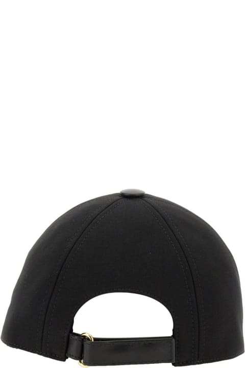 Hats for Women Max Mara Logo Embroidered Baseball Cap