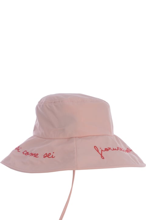 Hats for Women Fiorucci Hat Fiorucci "fiorucci Loves You Just As You Are" Made Of Nylon