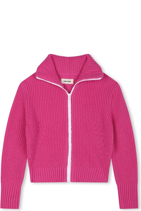 Zadig & Voltaire for Kids Zadig & Voltaire Cardigan Con Logo