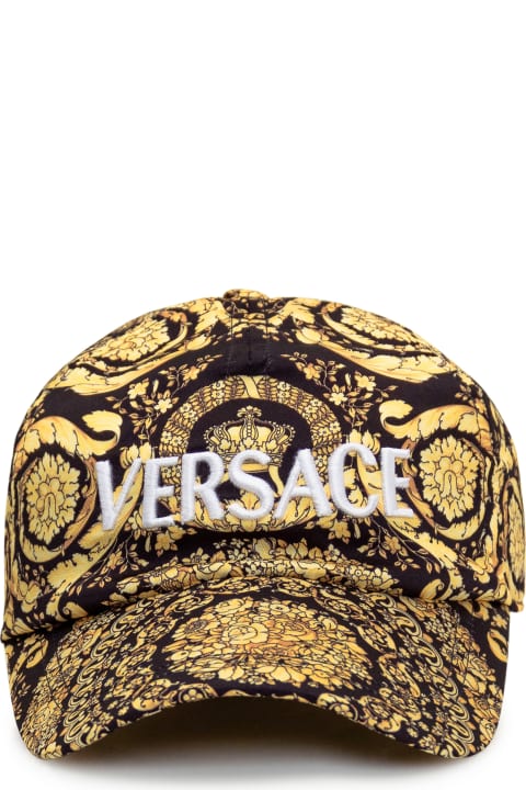 Versace Hats for Women Versace Barocco Baseball Cap