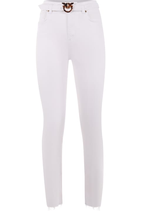 Pinko Pants & Shorts for Women Pinko Jeans Pinko "susan 24" In Denim Stretch