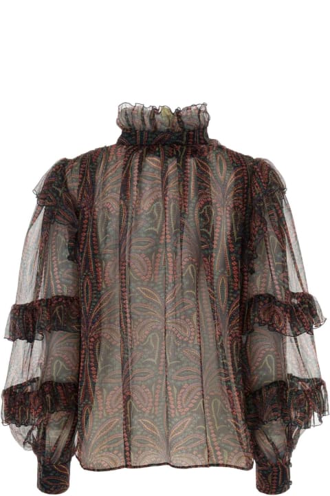 Homeware Etro Printed Crepe Blouse