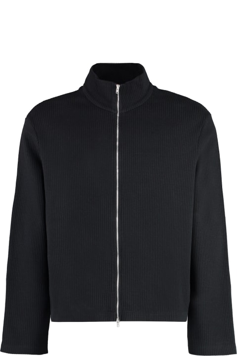 Our Legacy Sweaters for Men Our Legacy Shrunken Full-zip Cotton Sweater