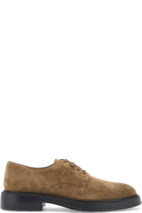 أدوات منزلية Tod's Suede Leather Lace-up Shoes