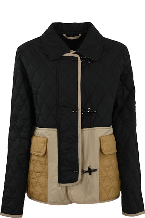 Fay for Kids Fay 3-hook Jacket In Quilted Nylon