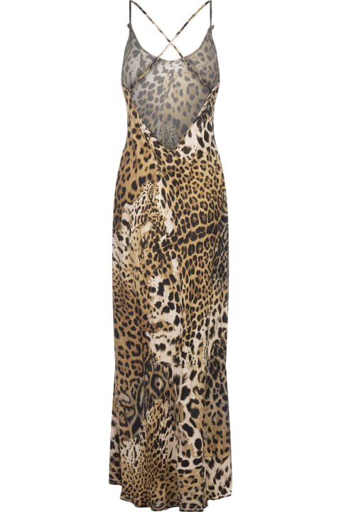 Fashion for Women Roberto Cavalli Lingerie Dress With Leopard Print