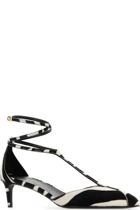 Khaite Printed Calf Hair Mia 45 Pumps