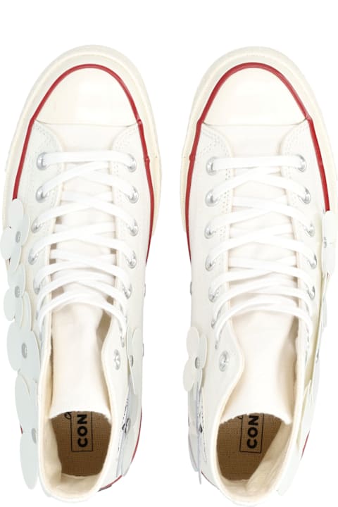 Converse Chuck 70 3-d Flourish Woman's Sneakers White