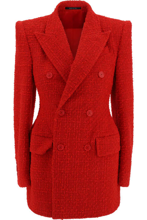 Homeware Balenciaga Tweed Blazer Jacket