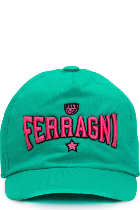 Hats for Women Chiara Ferragni Baseball Cap With Logo