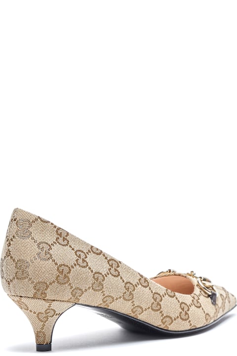 Gucci Horsebit Gg Decolette'