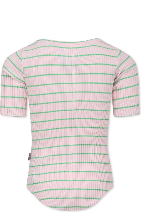 Homeware Molo Pink Ribbed T-shirt