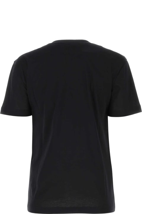 Patou for Women Patou Black Cotton T-shirt