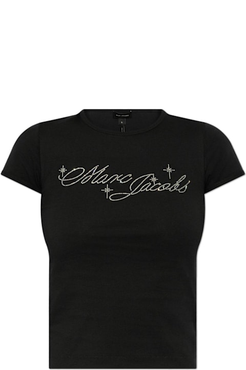 Marc Jacobs for Women Marc Jacobs Charm Logo Shrunken T-shirt