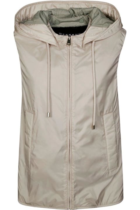 Coats & Jackets for Women Weekend Max Mara Tecla Zip-up Drawstring Gilet