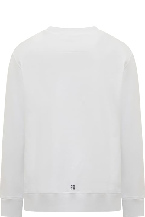 Givenchy Clothing for Men Givenchy Crewneck Sweatshirt With Contrasting Lettering