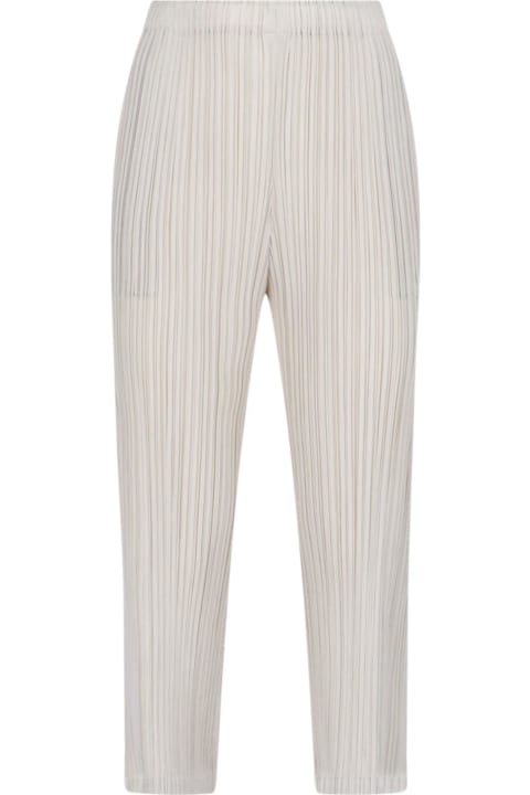 Pleats Please Issey Miyake Pants & Shorts for Women Pleats Please Issey Miyake 'february' Pants