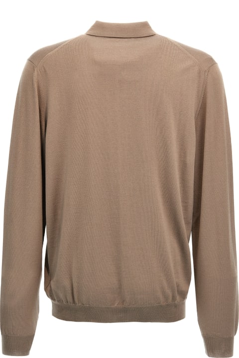 Homeware Zanone Wool Polo Shirt