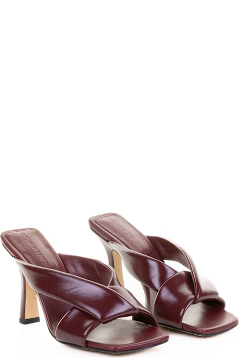 Homeware Bottega Veneta Bottega Veneta Sandals Red