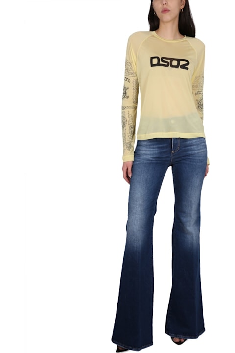 Homeware Dsquared2 Logo Print T-shirt