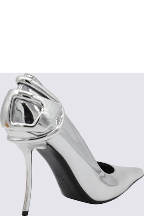 Diesel أحذية لـ السيدات Diesel Silver Pumps
