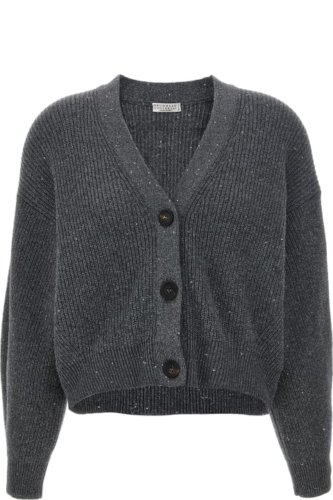 Sweaters for Women Brunello Cucinelli Sequin Cardigan