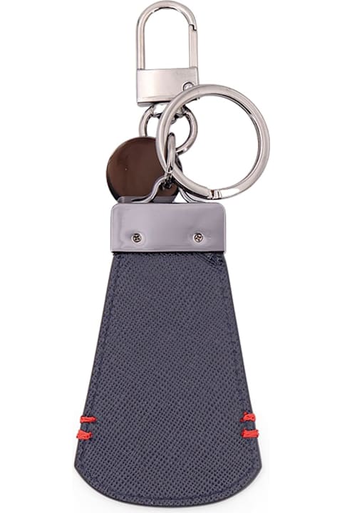 Kiton for Men Kiton Leather Key Ring