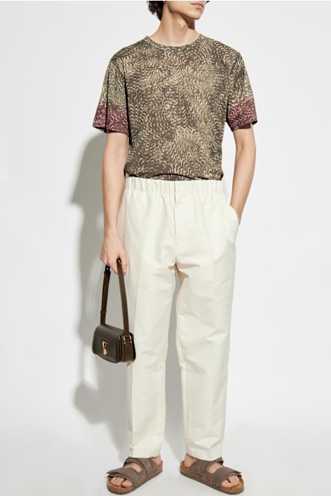Dries Van Noten Topwear for Men Dries Van Noten Dries Van Noten Patterned T-shirt